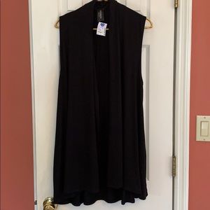 Women’s tunic length vest